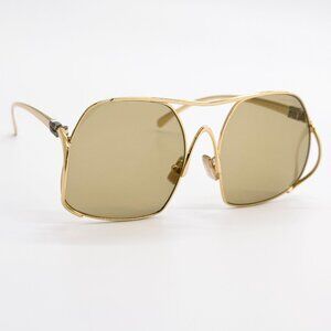 NEW MIU MIU SUNGLASSES MUA55S 5AK10R GOLD WOMEN MU A55S SMU A55